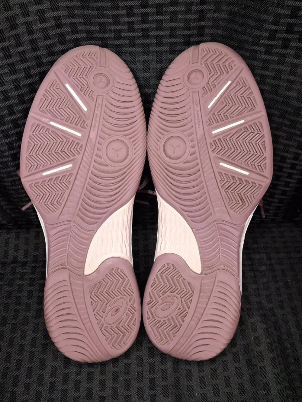Asics Gel-Renma Women's Pickleball Shoes sz 9 Watershed Rose Dusty Mauve EUC